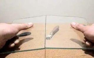 Как резать старое стекло
