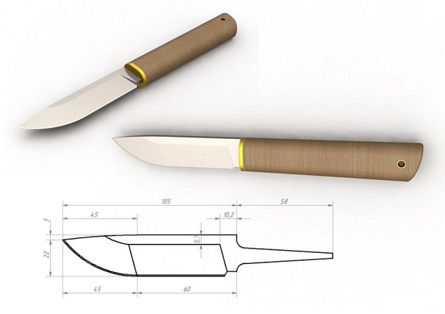 Нож из напильника: особенности и технология изготовления