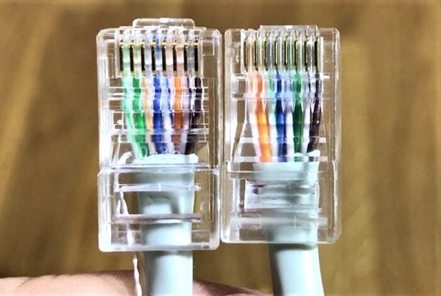 Как соединить utp кабель