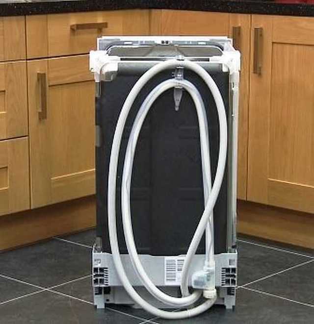 Максимальная длина сливного шланга посудомоечной машины