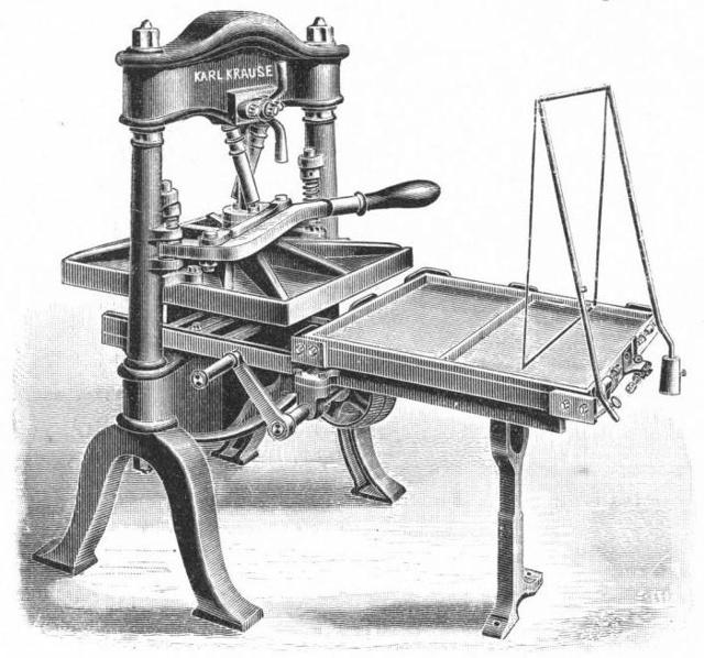 В каком году изобрели печатный станок
