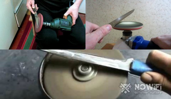 Как правильно затачивать ножи на точиле видео