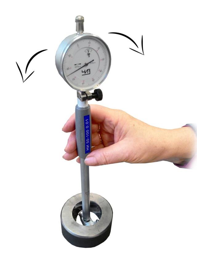 Как промерить цилиндры нутромером