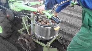 Вибролапа для копки картофеля