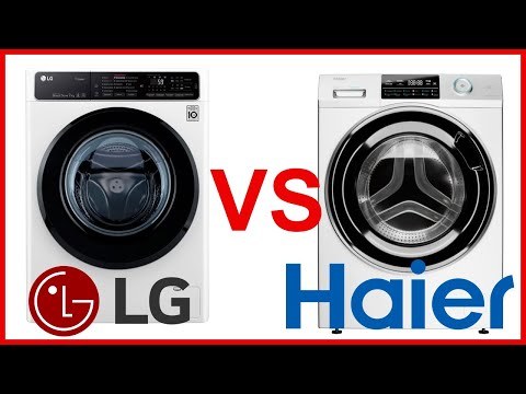 Какая стиральная машинка лучше lg или haier