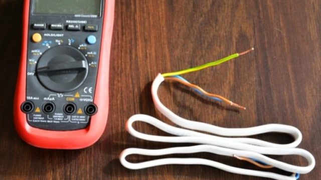 Как найти обрыв провода в кабеле мультиметром
