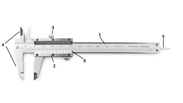 Как измерить размер штангенциркулем