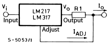Стабилизатор напряжения на лм317 схема
