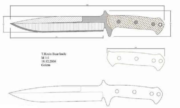 Как сделать метательный нож из дерева
