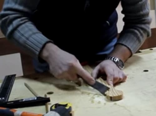 Как сделать саблю из дерева