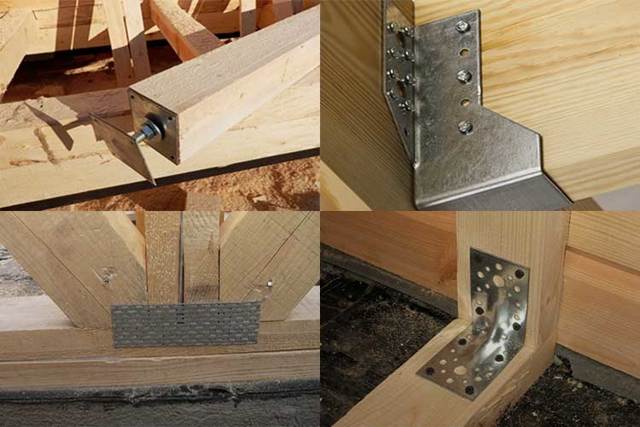 Скрытые крепления для деревянных конструкций