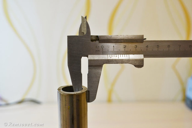 Как измерять дюймовым штангенциркулем
