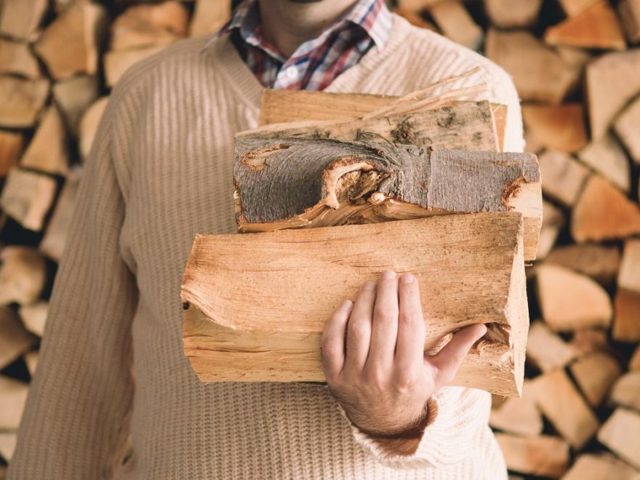 Как колоть дрова без топора