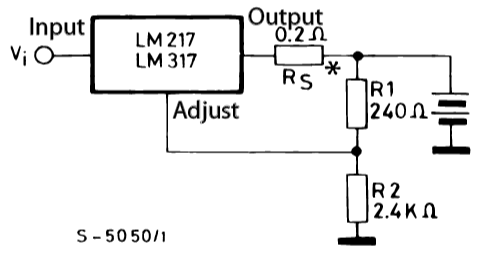Стабилизатор напряжения на микросхеме lm317