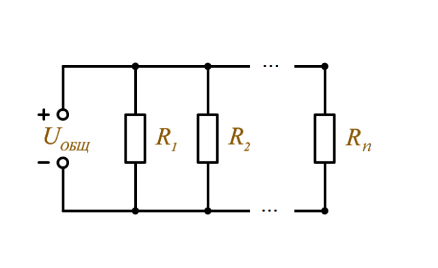 Последовательное соединение проводников формулы