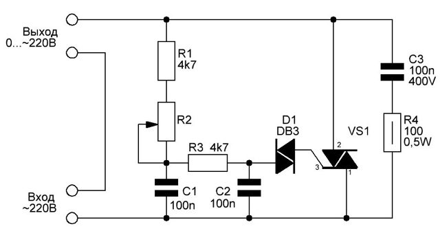 Схема регулятора мощности на т142 80 2