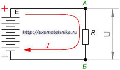 Закон ома для параллельного соединения резисторов