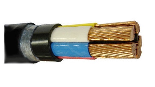Ввод электрического кабеля в дом под землей
