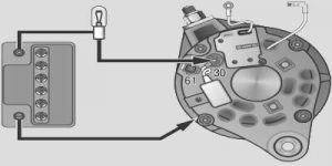 Как проверить генератор ваз лампочкой