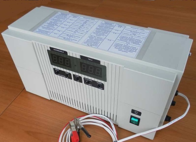 Схема зарядного устройства с десульфатацией