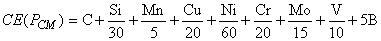 Углеродный эквивалент стали 09г2с