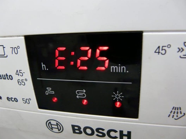 Не уходит вода в посудомоечной машине bosch