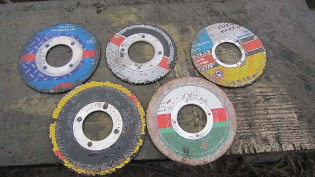 Толщина отрезных дисков для резки металла