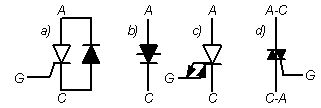 Тиристорный ключ переменного тока