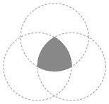 Треугольник рело в круге