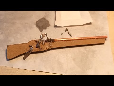 Как сделать мушкет из дерева