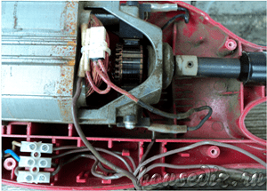 Устройство коллекторного двигателя переменного тока