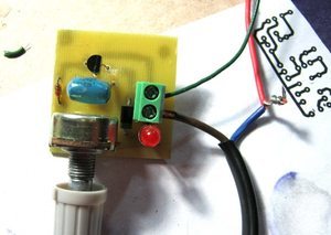 Тиристорный регулятор мощности схема на 12 вольт