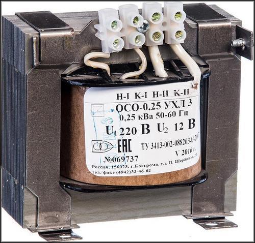 Схема подключения трансформатора тока 12 вольт