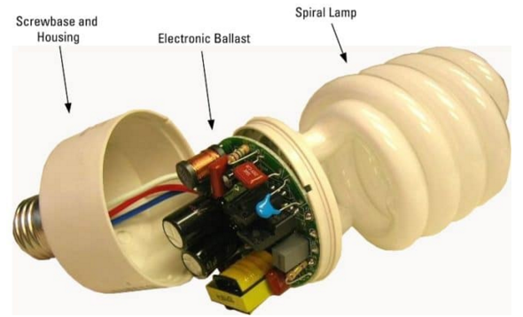 Пускорегулирующее устройство для люминесцентных ламп